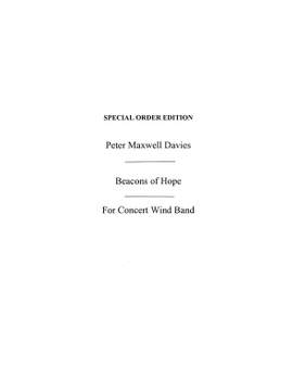 Peter Maxwell Davies: Beacons Of Hope