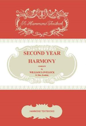 William Lovelock: Second Year Harmony