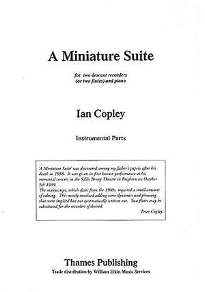 Ian Copley: A Miniature Suite