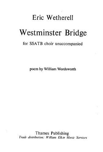 Eric Wetherell: Westminster Bridge