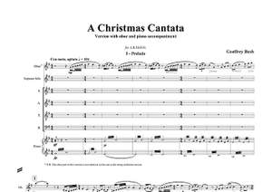 Geoffrey Bush: Christmas Cantata (Score And Oboe Part)