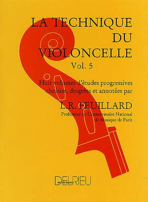 Louis R. Feuillard: Technique du violoncelle Vol.5