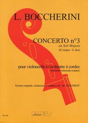 Luigi Boccherini: Concerto n°3 en sol maj. G480 n°7