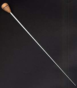 Pick Boy Conductor's Baton: Fibreglass Shaft 380mm with Cork Grip Model D
