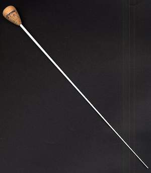 Pick Boy Conductor's Baton: Fibreglass Shaft 380mm with Cork Grip Model D