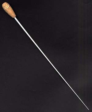 Pick Boy Conductor's Baton: Fibreglass Shaft 380mm with Cork Grip Model H
