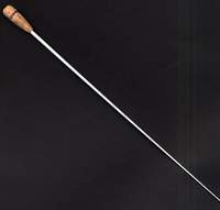 Pick Boy Conductor's Baton: Fibreglass Shaft 380mm with Cork Grip Model I