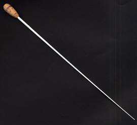 Pick Boy Conductor's Baton: Fibreglass Shaft 340mm with Cork Grip Model J