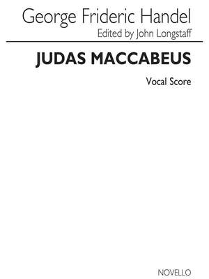 Georg Friedrich Händel: Judas Maccabeus (Mozart) Vocal Score