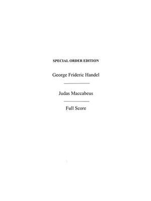 Georg Friedrich Händel: Judas Maccabeus (Mozart) Full Score