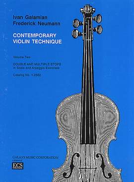 The Galamian Contemporary Violin Technique, Vol. 2