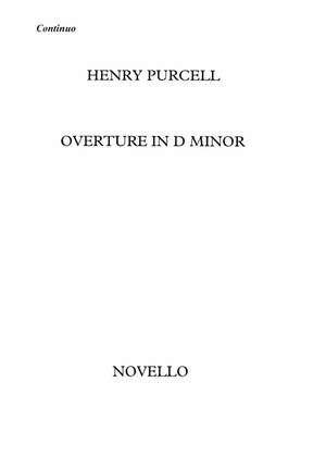 Henry Purcell: Overture In D Minor (String Parts)