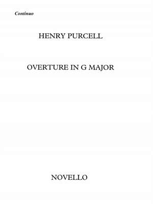 Henry Purcell: Overture In G (String Parts)