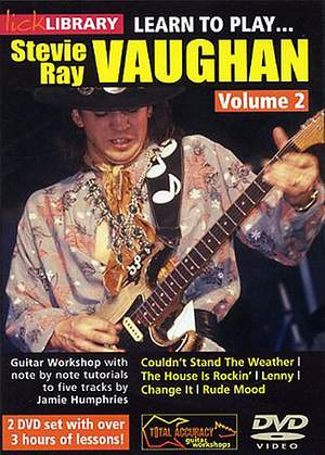 Stevie Ray Vaughan: Learn To Play Stevie Ray Vaughan Volume 2