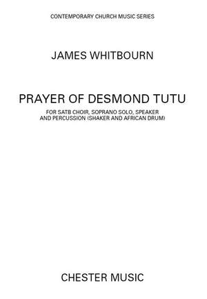 James Whitbourn: A Prayer Of Desmond Tutu (SATB)