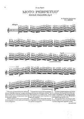Demetrius Constantine Dounis_Niccolò Paganini: Paganini Moto Perpetuo (Dounis) Vln/Pf