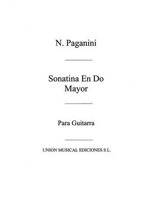 Niccolò Paganini: Sonatina In C Major