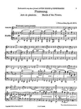 March Of The Pirates Op.65 No.5