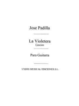 José Padilla: Jose Padilla: La Violetera - Cancion