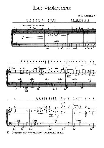 José Padilla: La Violetera