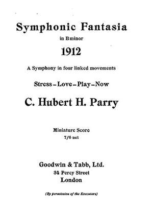 Hubert Parry: Symphony No. 5 In B Minor symphonic Fantasia