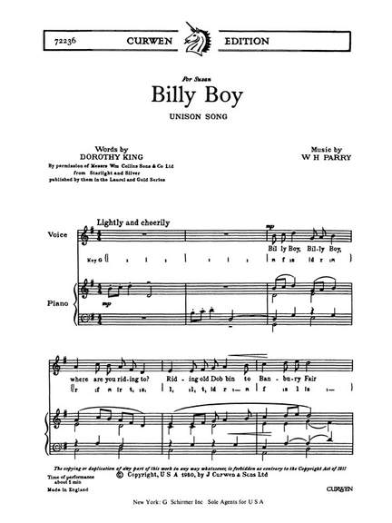 W. Parry: Billy Boy