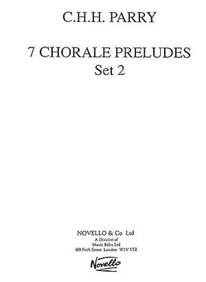 Hubert Parry: Seven Chorale Preludes Set 2