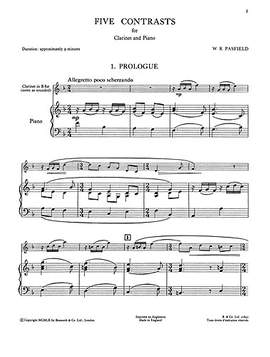 William Pasfield: Pasfield, W R Five Contrasts