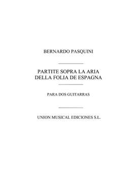 Bernardo Pasquini: Partite Sopra La Aria Della Folia De Espagne