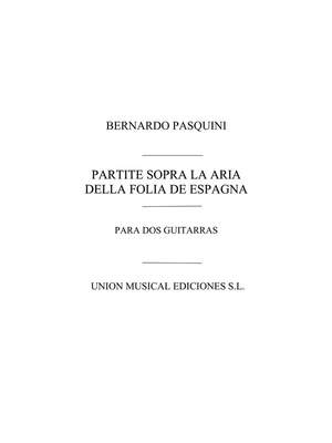 Bernardo Pasquini: Partite Sopra La Aria Della Folia De Espagne
