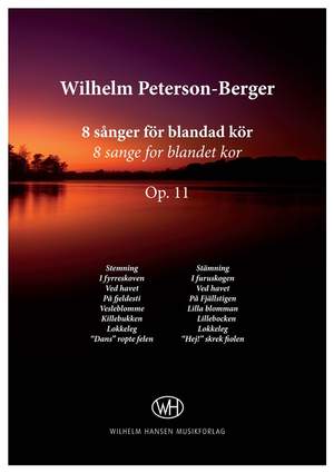 Wilhelm Peterson-Berger: Eight Songs Op. 11