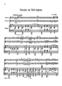 J. Petit: Petit, C J Sonata In G