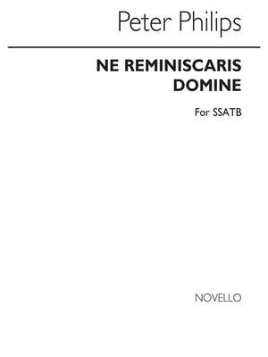 Peter Philips: Ne Reminiscaris Domine Ssatb