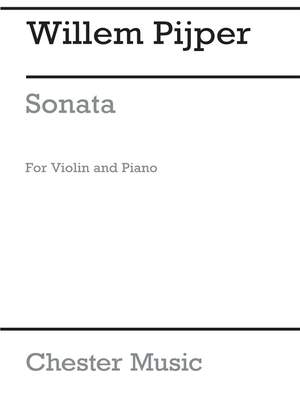 Willem Pijper: Sonata For Violin and Piano
