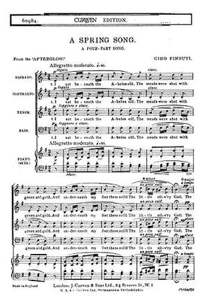 C. Pinsuti: A Spring Song
