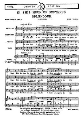 C. Pinsuti: In This Hour Of Softened Splendour