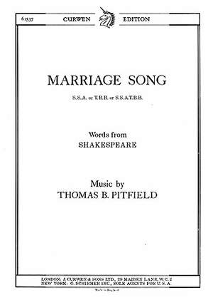 Thomas Pitfield: Marriage Song