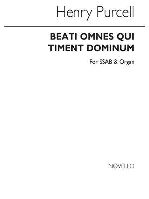 Henry Purcell: Beati Omnes Qui Timent Dominum