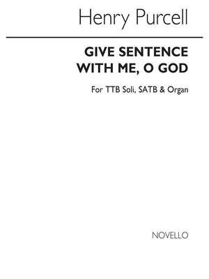 Henry Purcell: Give Sentence With Me