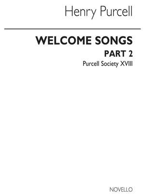 Henry Purcell: Purcell Society Book 18