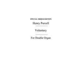 Henry Purcell: Voluntary For Double Organ