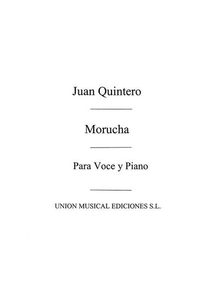 Morucha, Cancion