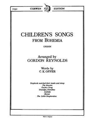 G. Reynolds: Childrens Songs From Bohemia