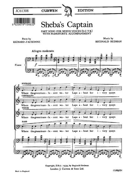 Reginald Redman: Shebas Captain