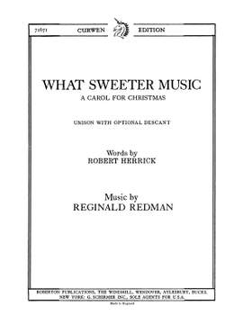 Reginald Redman: What Sweeter Music