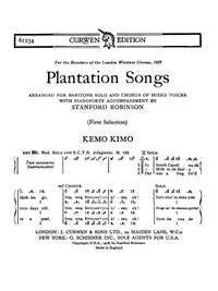 Stanford Robinson: Plantation Songs