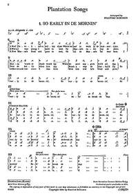 D. Robinson: Plantation Songs