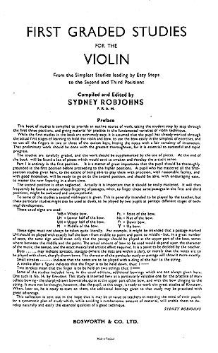 Robjohns, S Five Graded Studies