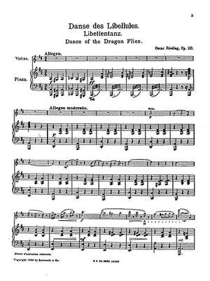 Oskar Rieding: Dance Of The Dragonflies Op.20