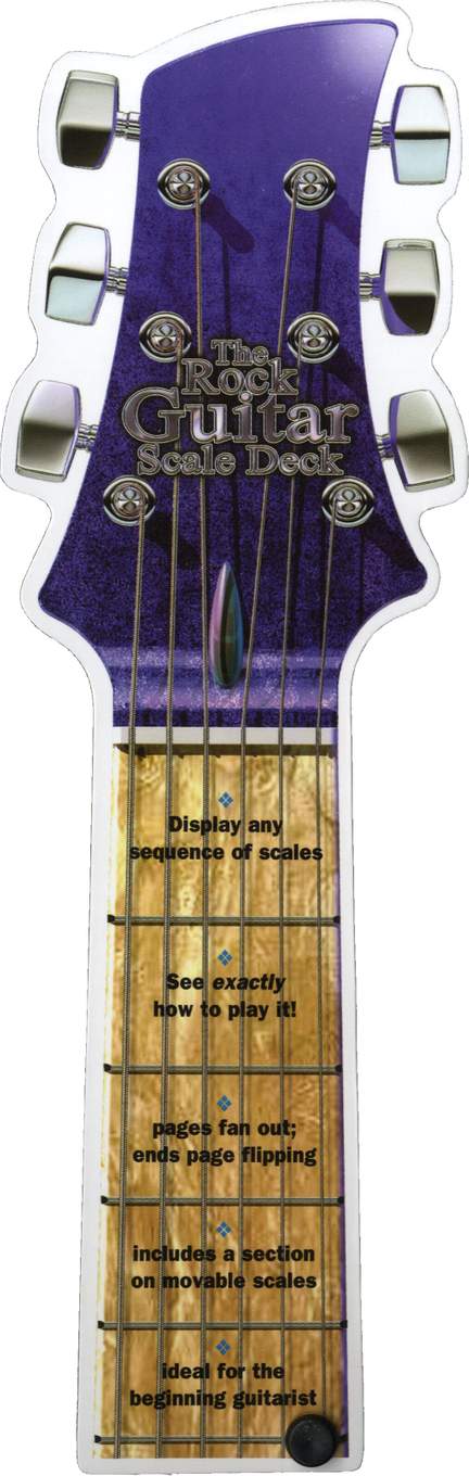 Rock Guitar Scale Deck